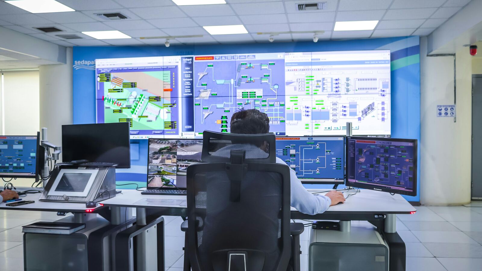 Command center operations room